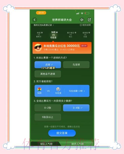 揭秘世界杯竞猜免费热门策略与技巧